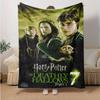 Harry Potter and the Deathly Hallows Part 1 Poster PrintPrint Blanket, Soft Blanket For Sofa Office Bed And Travelling Daughter Birthday Gif