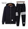 Trendy Hooded Jacket & Sweater Suit for Young Couples – Casual & Loose Fit