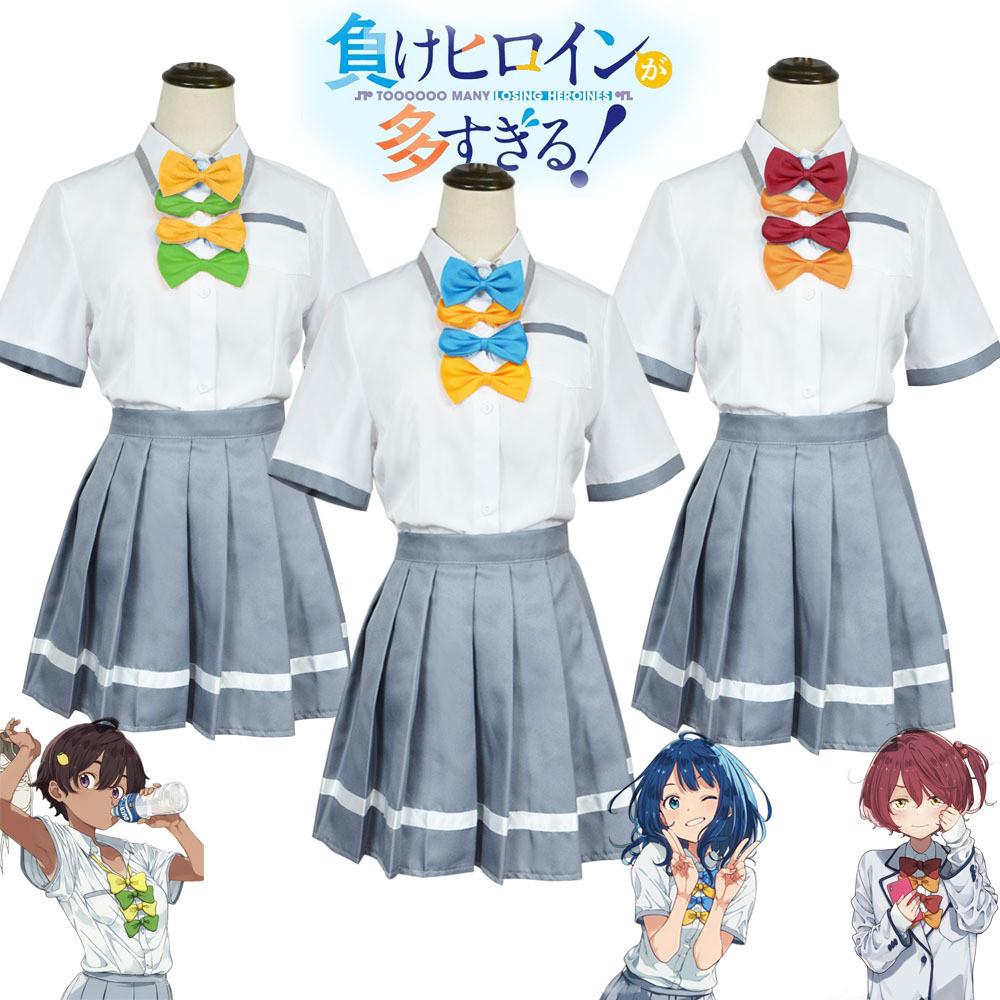 Vibrant Polyester Cosplay Costume Anime-inspired Harajuku Style For Role Play