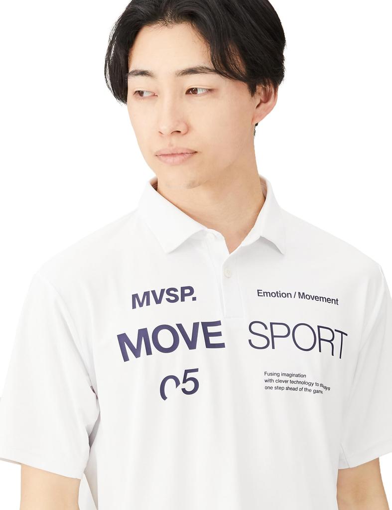 Move Sports Short Sleeve by Descente Limited Edition Model UV Training Size L Men's T-Shirt (DMMVJA74AZ) - - Protection, Sweat-Wicking, Quick-Drying,