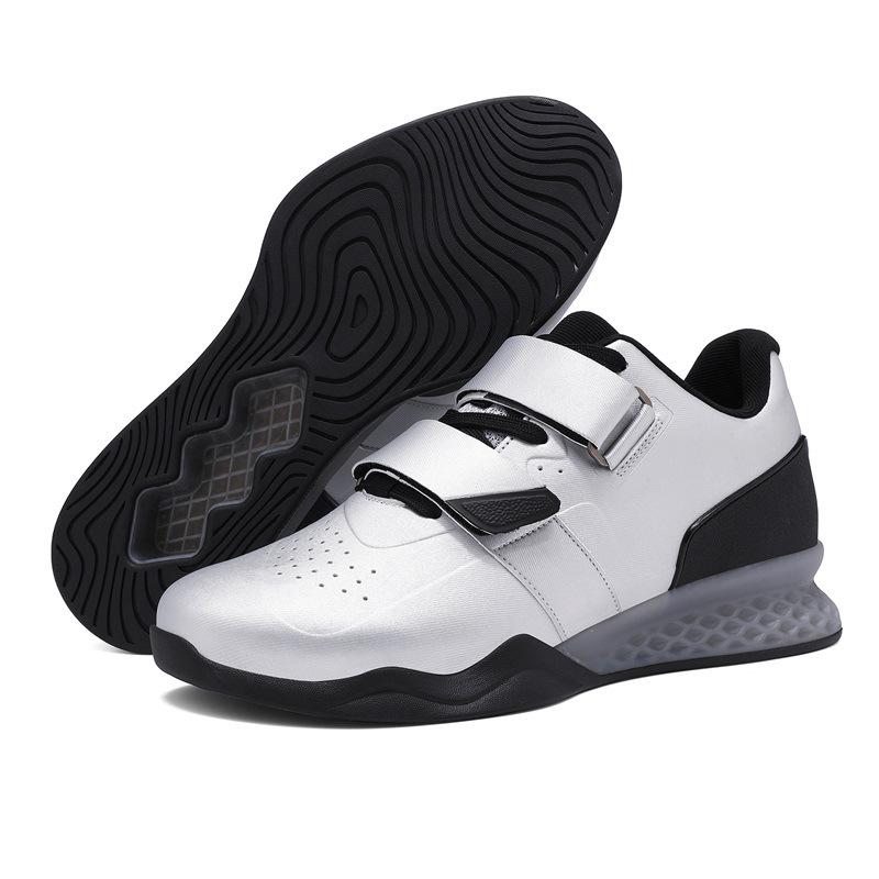XT6061 Anti-slip Weightlifting Shoes with Wear-resistant Velcro