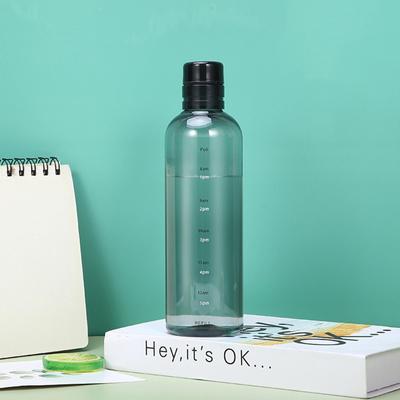 Premium Transparent Water Bottle with Large Capacity Scale – Perfect for Sports and Travel