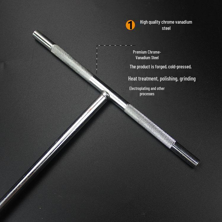 Precision T-Handle Multi-Functional Socket & Hex Wrench for Car/Motorcycle Repair
