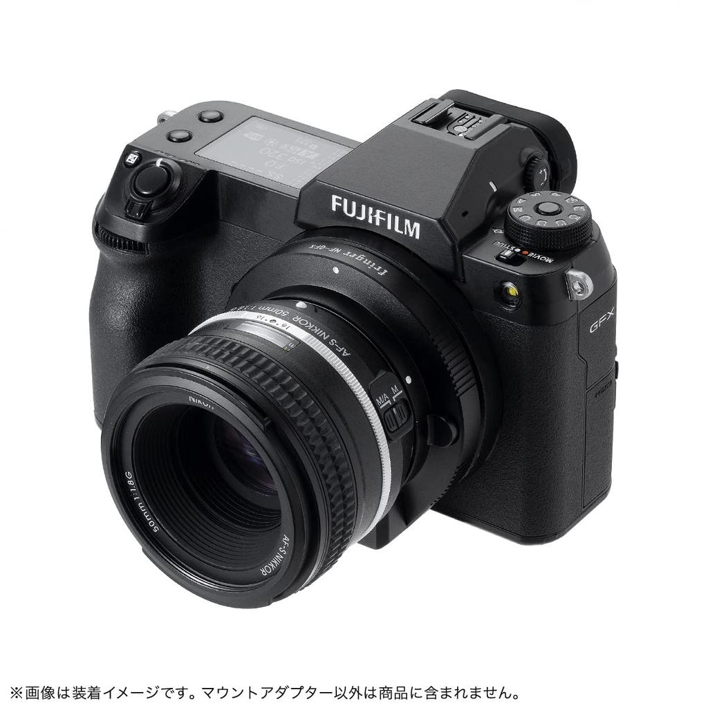 Fringer Mount Adapter F Mount Lens to Fujifilm GFX G AF FR-NFTG1 (Nikon Mount)