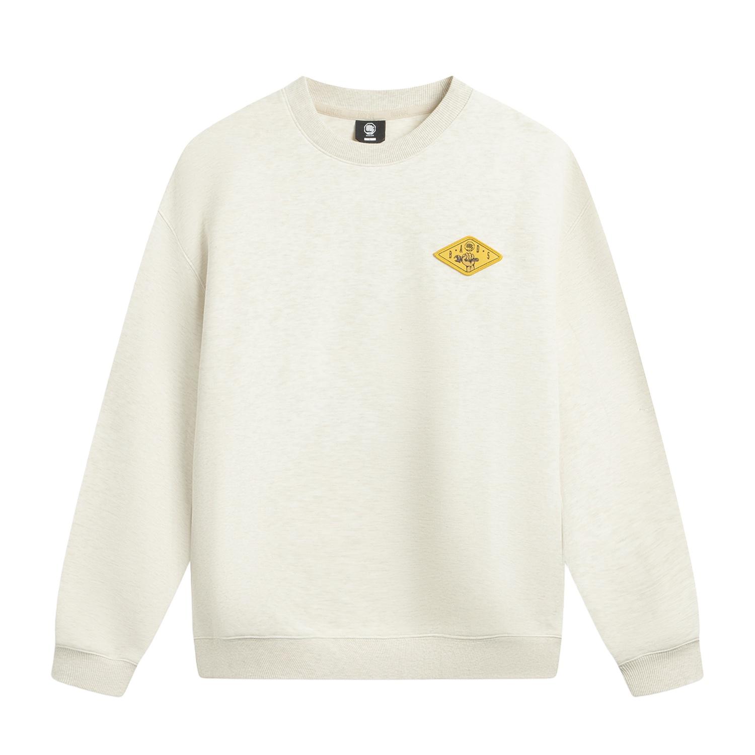 

Li Ning Badfive 3D Loose Fit Round Neck Logo Sweatshirt Men sweatshirt AWDW027-4 XL