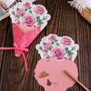 1PCS Carnation Creative Floral Postcard - Exquisite Greeting Card for Birthday Teacher Day Gifts Beautiful Thanks Flowers