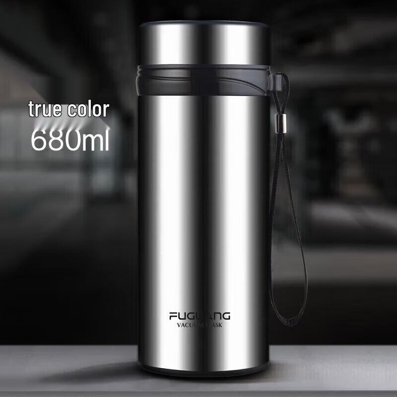 

Fuguang 680ml Vacuum Insulated Water Bottle