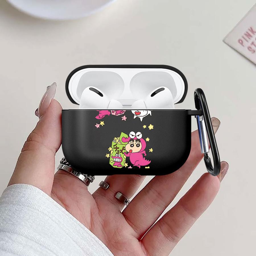 Crayon Shin-Chan Anime Hülle Für Airpods Pro3 3 1 Pro2 4 Pro 2 Kopfhörer Hüllen Abdeckung