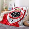 1PC Royal Antwerp FC Patterned Flannel Blanket Suitable For All Seasons for Home Decor Warmth and Comfort Gifts Holiday Present