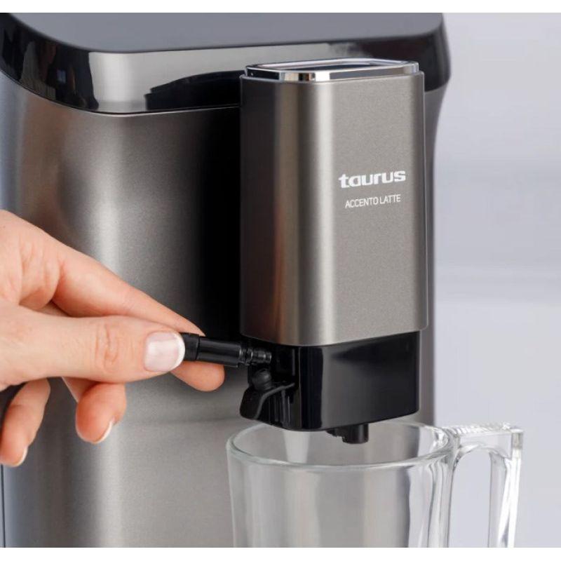 Taurus Accento Latte Espresso Machine 20 bar Black/Silver