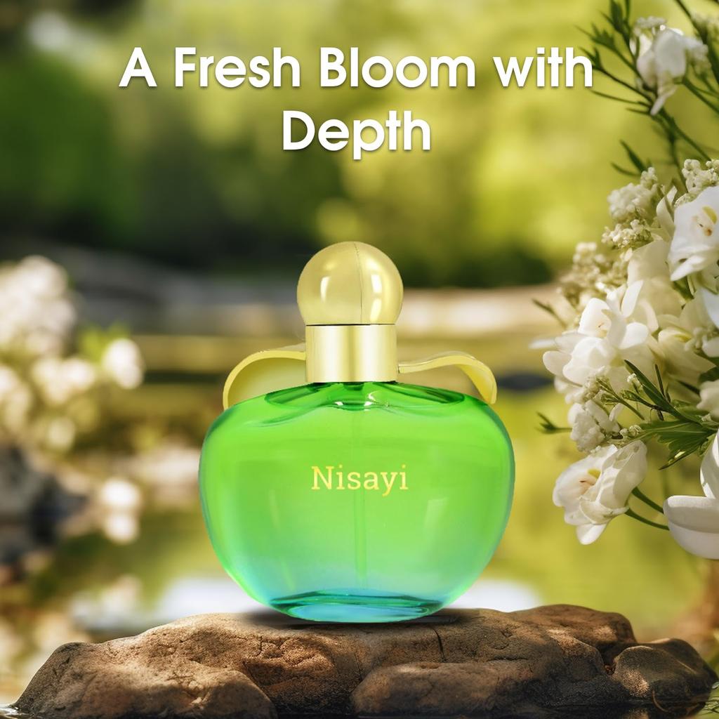 Premium Nuit Eternelle Luxury Perfume for Men & Women |  Nectarine, Orange, Honeysuckle, Pearwood & Cedarwood Notes | 100ml