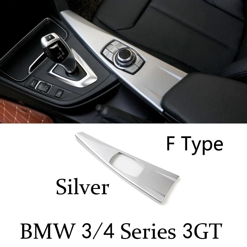 For BMW 3 4 Series 3GT F30 F31 F32 F34 F36 316li Car Accessories Control Gear Shift Panel Decorative Strip Cover Trim Sticker