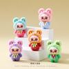 9pcs/Set Doubao Figure Toy Mini Bear Figurine Desktop Decoration Ornaments Toys Boys Girls Christmas Gifts