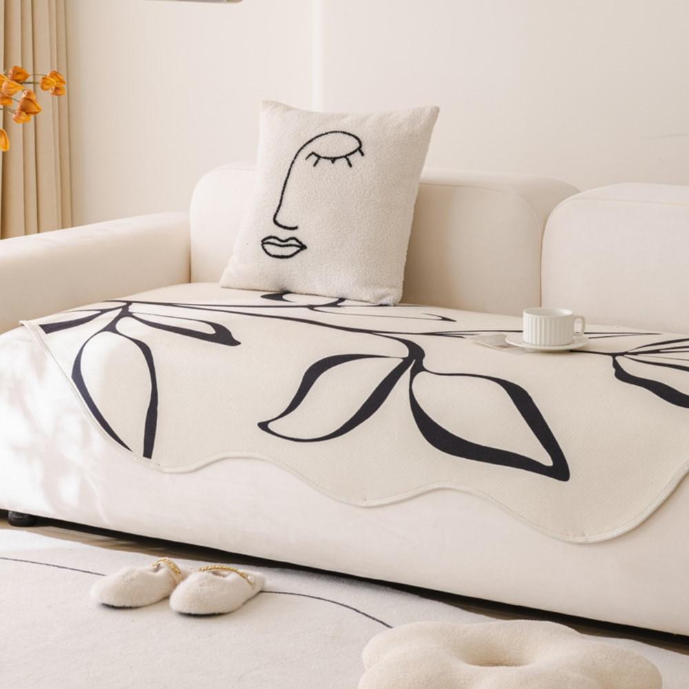 

Чехлы на диваны, секционный диван, пушистый нескользящий диван, чехол для мебели, защита от неровностей, трехместный диван, подушка, ковер, коврик для ванной 90x90cm