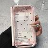 The Bow Is Suitable for Apple 17promax Mobile Phone Case IPhone16 Frame 15 Anti-drop 13/12 Women's 11 Transparent.