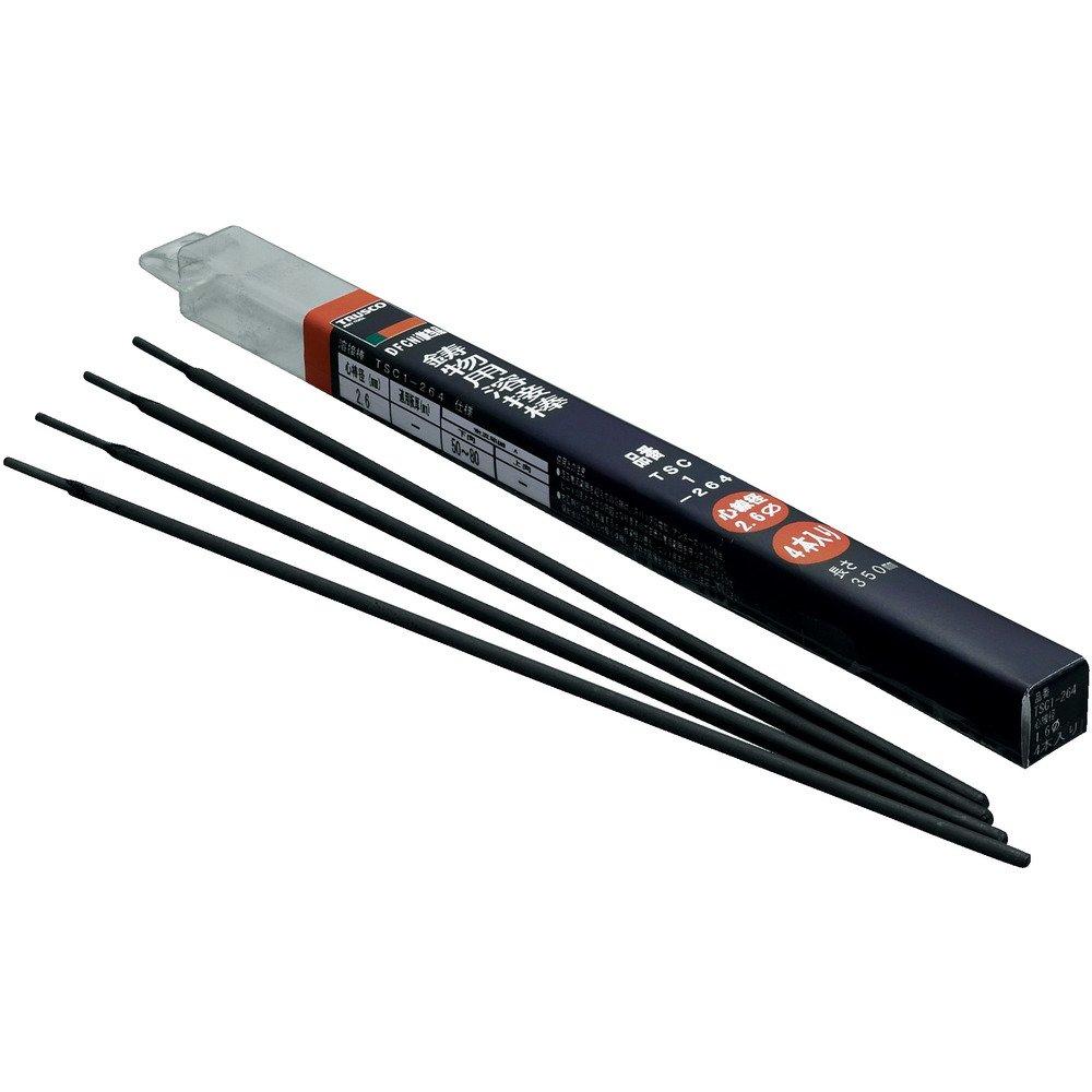 

TRUSCO Casting Welding Rod Core Diameter Rod Length 350mm 3.2mm TSC1-324 чорний