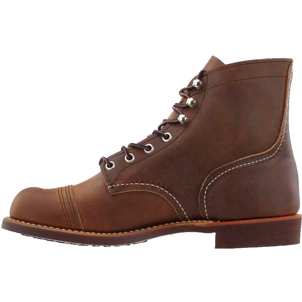 Red Wing Heritage Iron Ranger 6 Inch Vibram Boots US 12 US Brown Men's Size D(M) Color