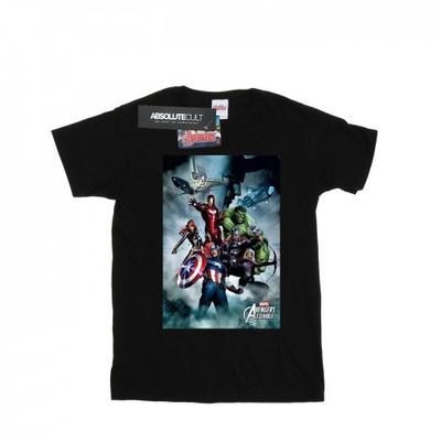 Camiseta Boys Avengers Assemble Team Montage