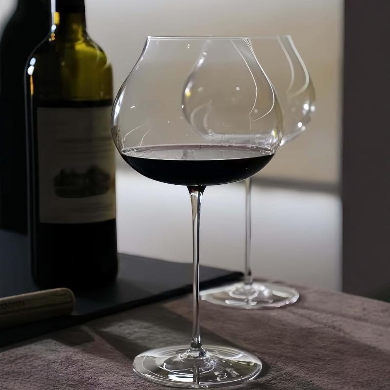 Nordic Ultra-thin Large Red Wine Glass  And High-end With An Excellent Feel Burgundy Glass Crystal Tall glass Banquet Wine