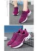 Korean Style Plus Size Women's Mesh Fly-Knit Sneakers - Versatile & Comfortable Casual Shoes