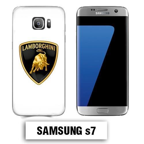 Coque Samsung S7 logo Lamborghini