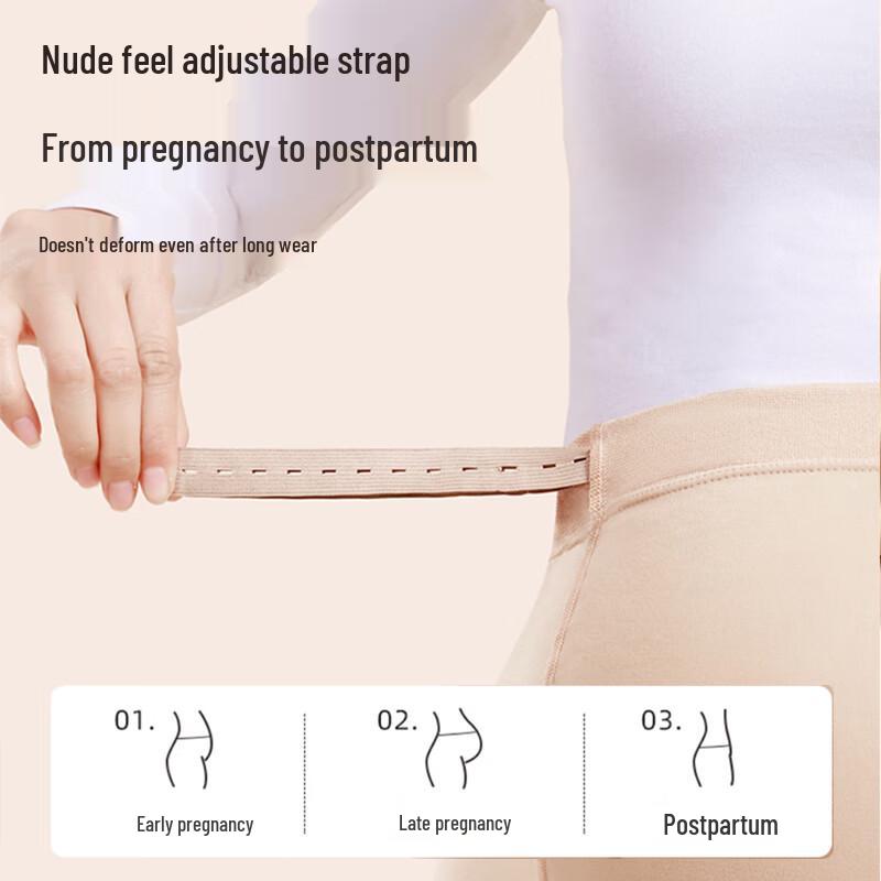 Lonsa Women's Velvet Maternity Tights