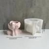 Succulents Flower Pot Resin Silicone Mold Suitable for Diy Garden Concrete Flower Pot Candle Holder Crafts Home Decor