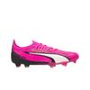 Ultra Ultimate FG AG Fenomenalny Zestaw Unisex Trampki Białe Czarne Trująco-Różowe 107744-01