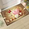 Romantic Style Bedroom Decor Red Carpet Valentine's Day Carpets for Living Room Waterproof Lounge Soft Floor Mat Anti-slip Rug