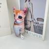 21 cm süße El Gato Katze Plüschtiere Wowwow Katzenpuppen Plüschtiere Simulation Kuscheltiere Geburtstagsgeschenk für Kinder Sammlerspielzeug