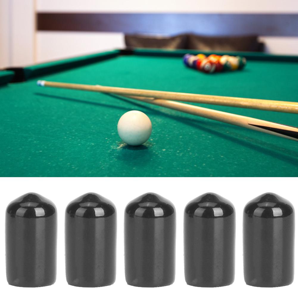 10PCS Rubber Durable Billiard Pool Cue Tip Protector Small Head Club Protective Stick Cover Snooker Accessory10mm
