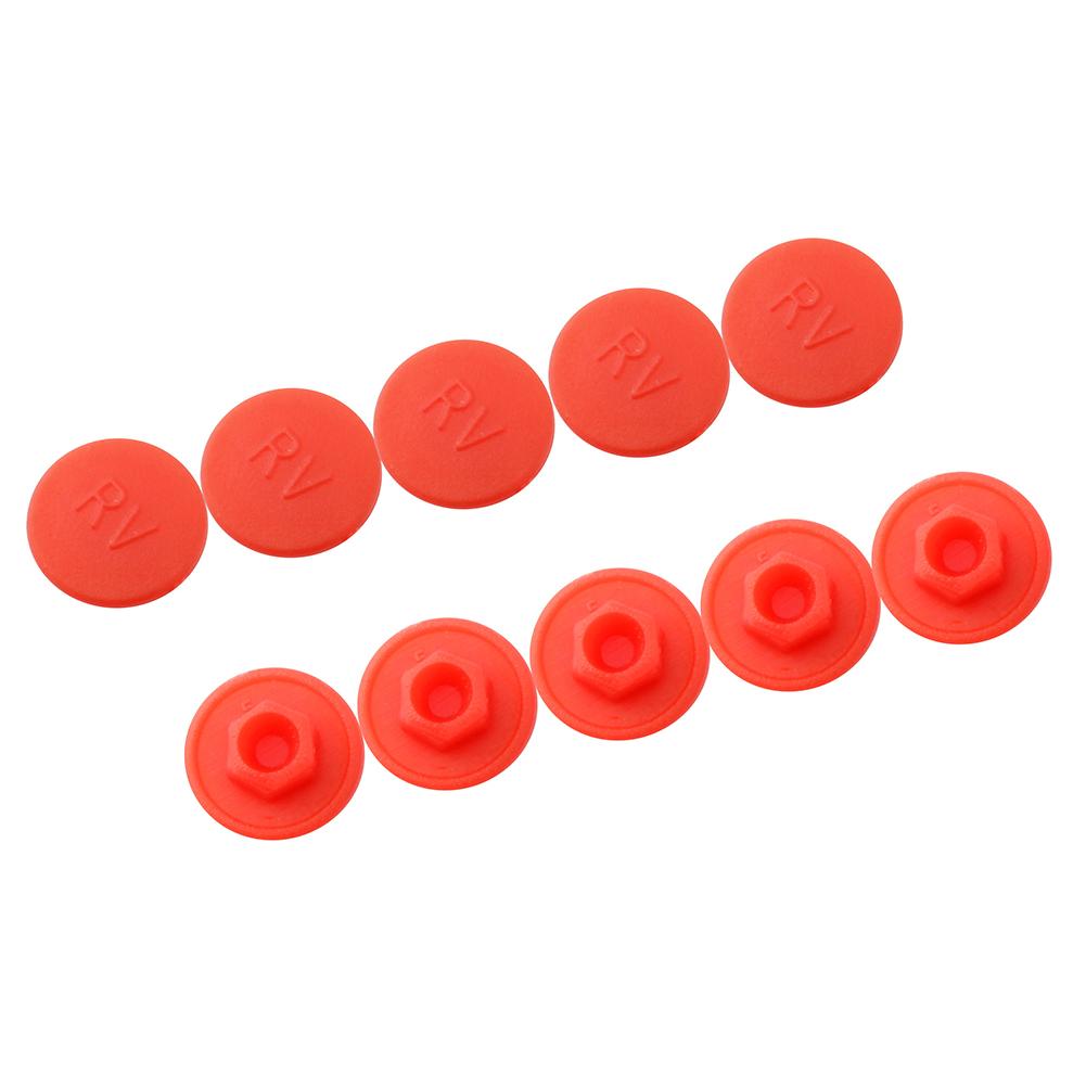 10pcs MTB Bicycle Headset Cover Stem Screw Cap Mountain Road Foldable Bike M5 M6 Hexagon Screws Caps Cycling Accessories