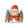 49 pcs/pack Kawaii Cartoon Christmas Stickers Adhesive DIY Scrapbooking Material Stick Labels hand made Junk Journal Supplies
