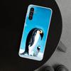 Pinguine Liebe am Nordpol Handyhülle Cover für Samsung Galaxy A17 A16 A26 A36 A56 A57 A37 A15 A25 A35 A55 A14 A24 A34 A54