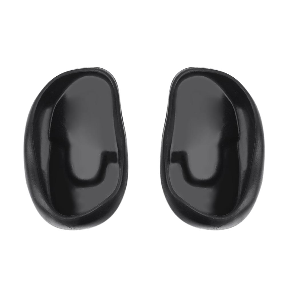 2 Pcs Silicone Ear Cover Hair Coloring Dyeing Ear Protector Shower Ear Shield Ear Shower Caps Salon Styling Accessories