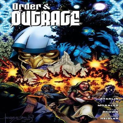 Ordem e Indignação Volume 1 por Rags Morales Livro de Capa Dura 9781506736556