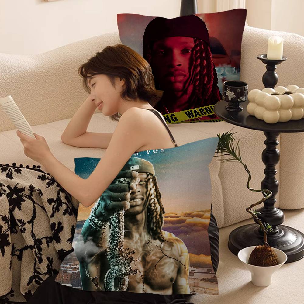 Rapper K-King Cool V-Von Cushion Cover Inches Farmhouse Decor Home Throw Pillow Covers For Couch Decorations