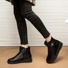 Scarpe invernali in pelle velluto cotone caldo casual da esterno stivali da neve scarpe in cotone