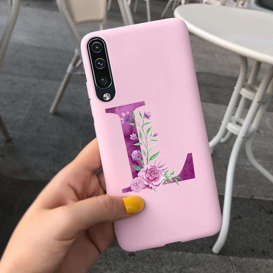 For Samsung Galaxy A30s A50s Case Soft Silicone Cute Letters Back Cover For Samsung A30 A50 s A 30 50 s Phone Cases Coque Bumper