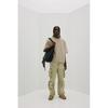 H M Boxy FiT wasHed T sHirT ligHT Beige