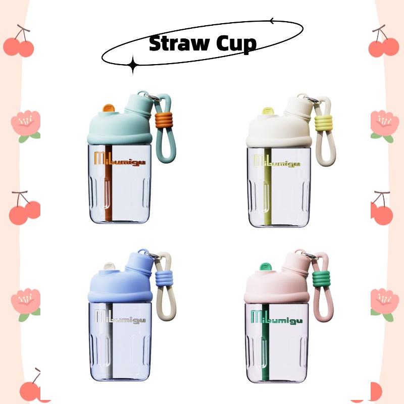 Modern And Minimalist Style Tritan Straw Water Bottle For Boys And Girls Ideal For Office Home And Car Use