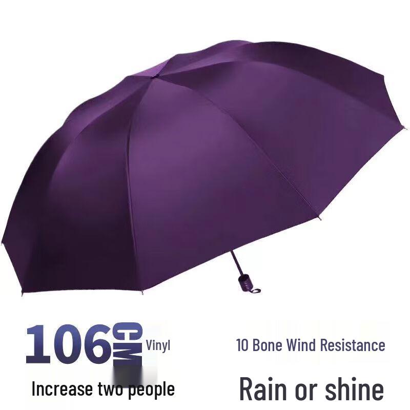 Sanhe Manual Folding Dual-Purpose Umbrella