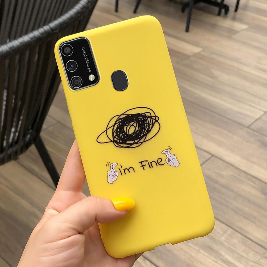 For Samsung Galaxy M31 M21s Case 2020 Couple Love Heart Phone Cover For Samsung M31 Prime SM-M315F M 31 M 21s Soft Case 6.4 Inch