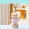 Plush Bear Keychain With Soft Short Plush For Kids And Collectors