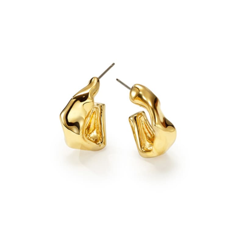 

FINDELISE Small U Earrings Silver