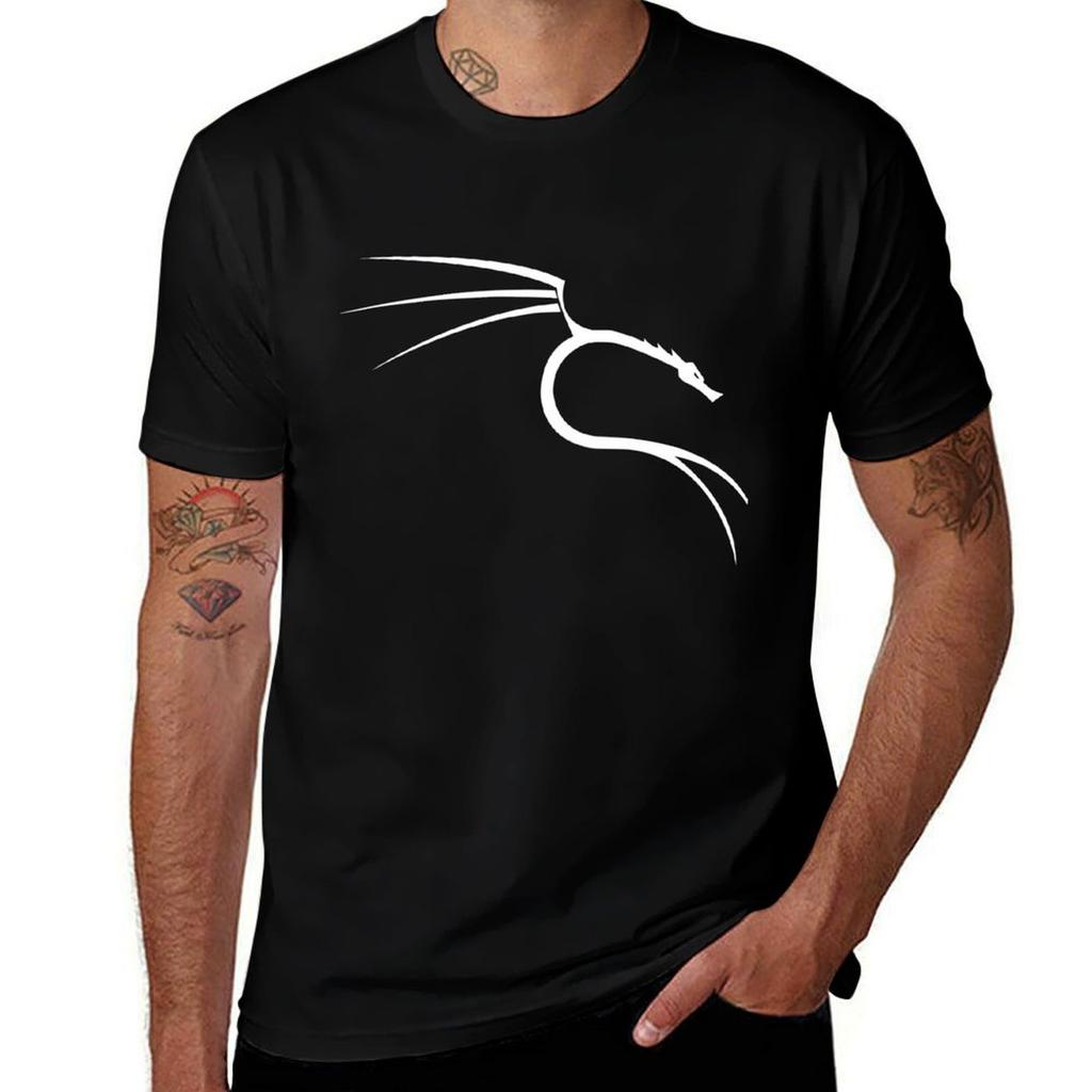 Camiseta de Kali Linux Navideña Casual de Manga Corta