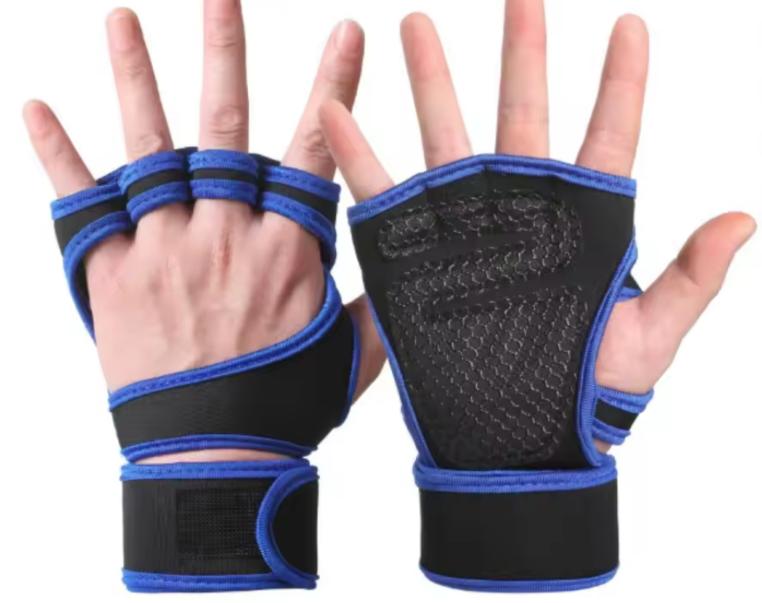 Sports Cycling Unisex Workout Gloves Silicone Pull-Up Hand Protection for Fitness Gym