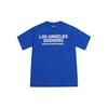 MLB NY/LA Los Angeles Dodgers American Vintage Dopamine Basic Logo Print Sports Crew Neck Loose Short Sleeve T-Shirt Unisex Tops Blue 31TS21931-07U