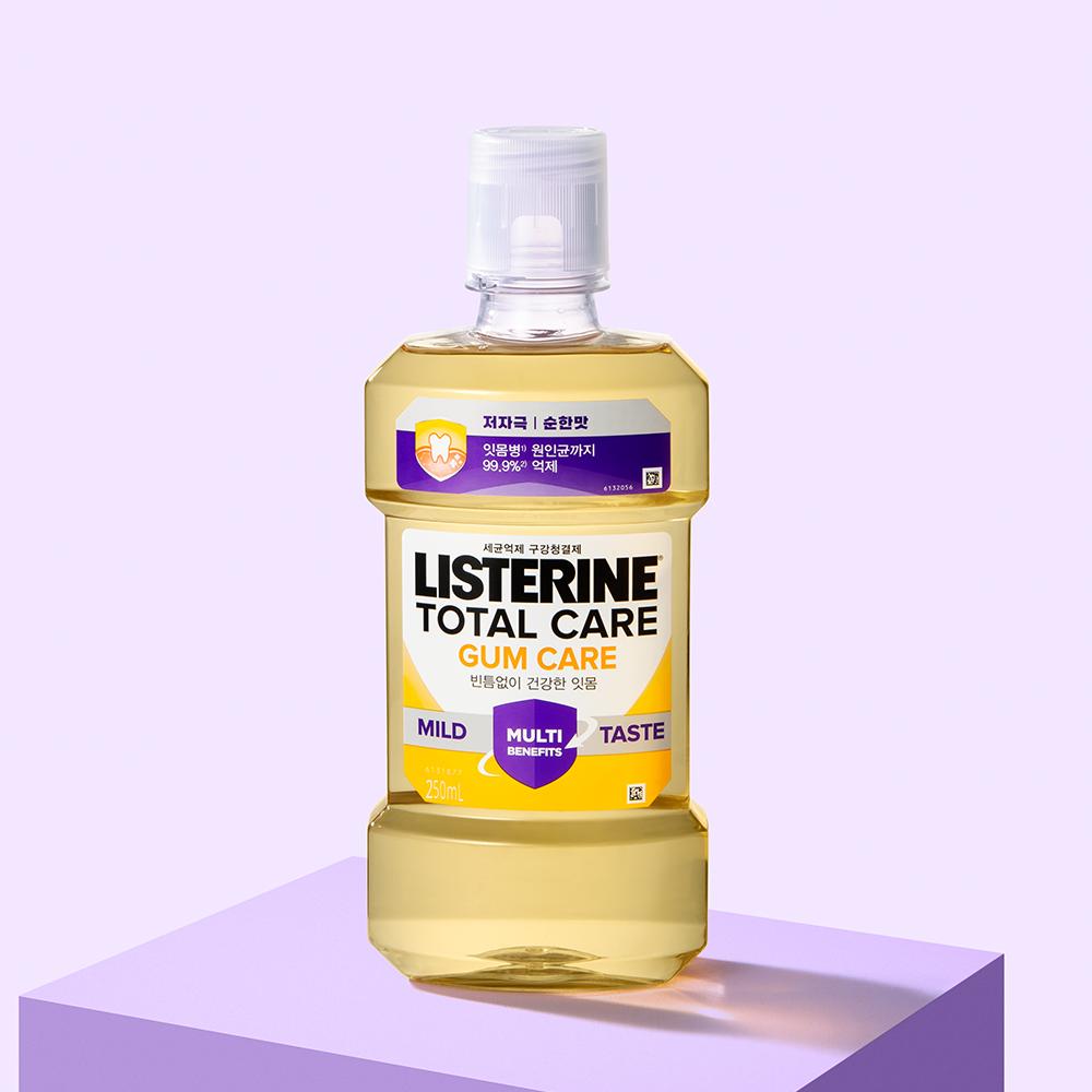 Listerine Total Care Gum Care Mild Mouthwash 250 mL 1ea