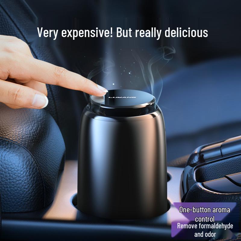 Long-lasting Car Air Freshener Solid Balm - Light Fragrance Odor Eliminator for Men